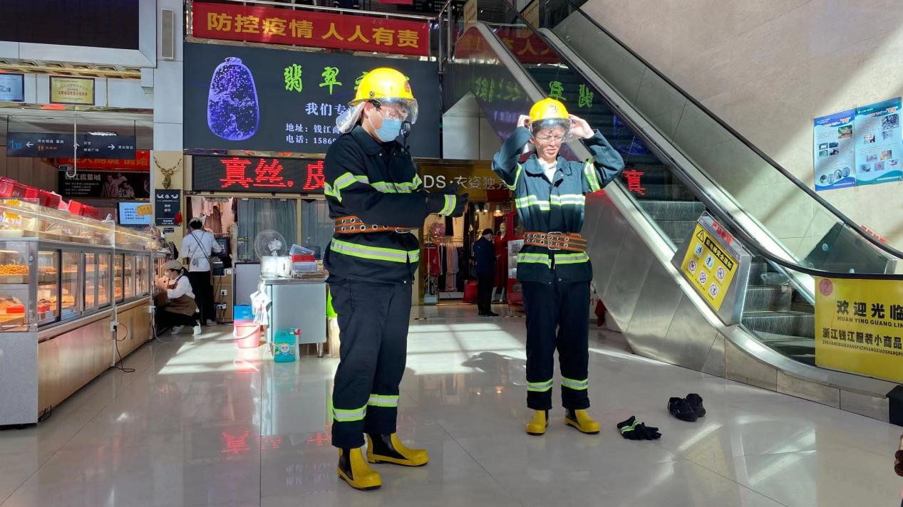  錢(qián)江商城開(kāi)展專(zhuān)職安全員安全生產(chǎn)培訓(xùn)工作