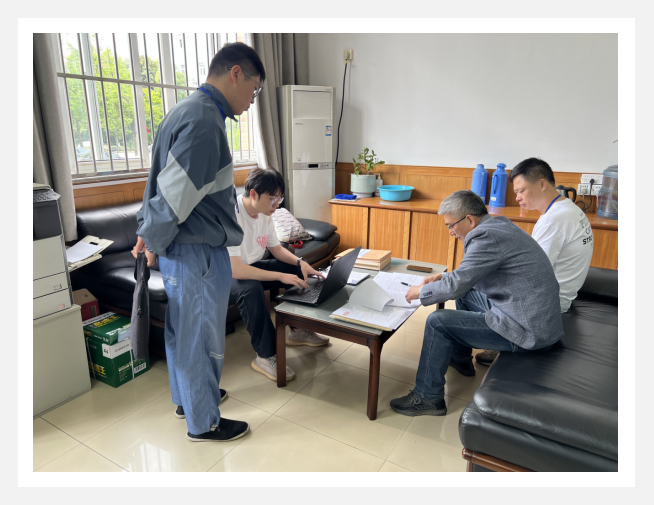 塘棲鎮(zhèn)應急安全管理局蒞臨園區(qū)開展安全生產(chǎn)檢查