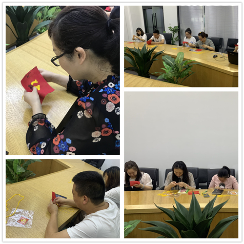 一針一線繡黨徽 百年筑夢(mèng)啟新程