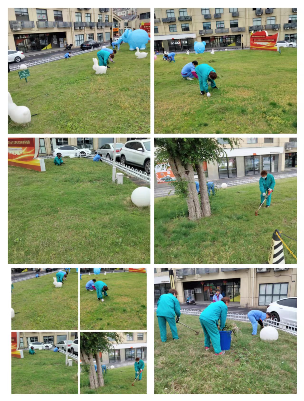 廬陽(yáng)建華文創(chuàng)園開(kāi)展綠化養(yǎng)護(hù)工作