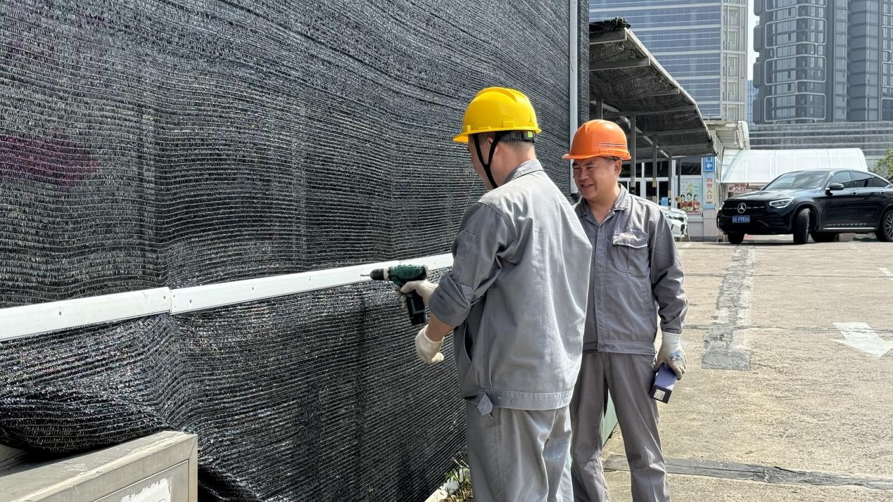 錢江商城——烈日下的守護(hù)者