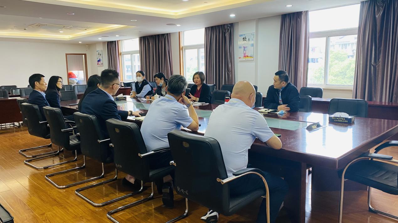 浙江建華集團紀律檢查委員會走訪錢江商城 調(diào)研黨風廉政建設工作