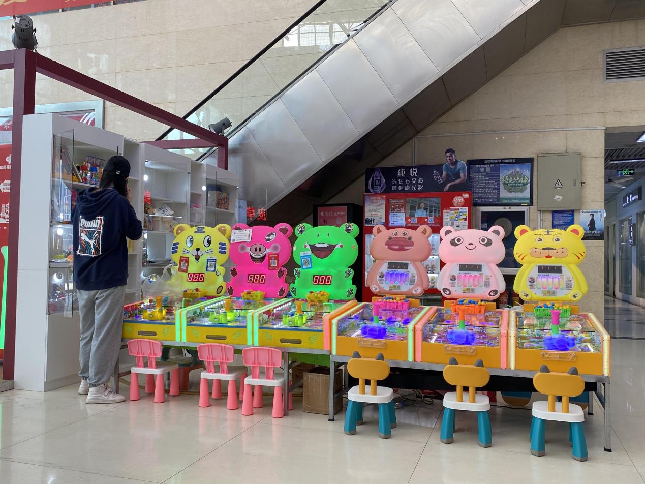 錢江商城正大廳兒童游樂區(qū)來啦！