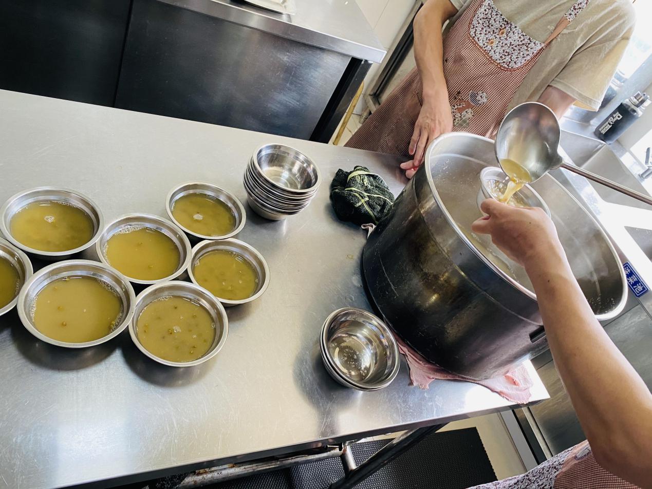 消暑綠豆湯，夏季送清涼